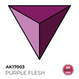 AK Interactive Quick Gen - Purple Flesh 18 ml (6 Pack)