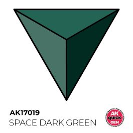 AK Interactive Quick Gen - Space Dark Green 18 ml (6 Pack)
