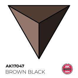 AK Interactive Quick Gen - Brown Black 18 ml (6 Pack)