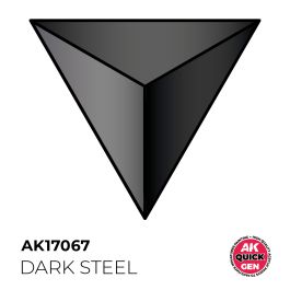 AK Interactive Quick Gen - Dark Steel 18 ml (6 Pack)