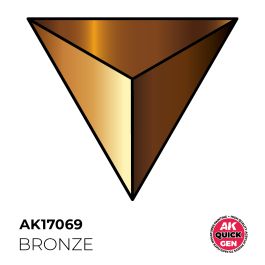 AK Interactive Quick Gen - Bronze 18 ml (6 Pack)