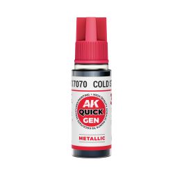 AK Interactive Quick Gen - Cold Steel 18 ml (6 Pack)