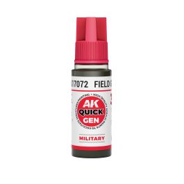AK Interactive Quick Gen - Field Grey 18 ml (6 Pack)