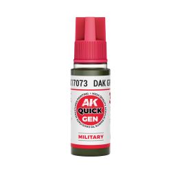 AK Interactive Quick Gen - Dak Green 18 ml (6 Pack)