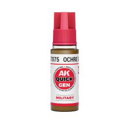 AK Interactive Quick Gen - Ochre Green 18 ml (6 Pack)