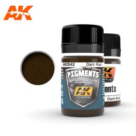 AK Interactive Dark Rust Pigment (3 Pack)