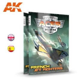 AK Interactive Aces High 15: French Jet Fighters - English