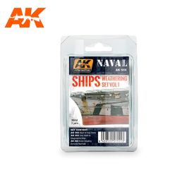 AK Interactive Ships Vol.1 Weathering Set