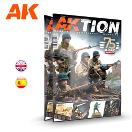 AK Interactive AKTION WARGAME Magazine - Issue 3. Spanish