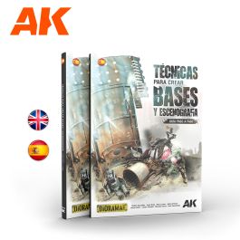 AK Interactive Techniques for creating bases and scenography - Spanish