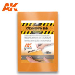 AK Interactive Carving Foam 8mm A4 Size (305 X 228 mm)