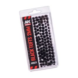 AK Interactive Black - Fantasy Tufts 2mm