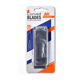 AK Interactive Curved Blades for AK-9545 (10 Units)