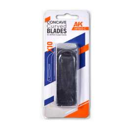 AK Interactive Extra Curved Blades for AK-9545 (10 Units)