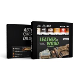 Abteilung502 Oils Leather & Wood Colors Set - ABT 502 OILS