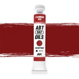 Abteilung502 Oils Cadmium red