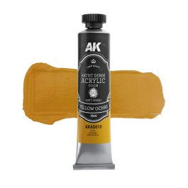 AK Interactive Artist Dense Acrylic Color Yellow Ochre