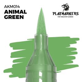 AK Interactive Playmarker Animal Green (6 Pack)