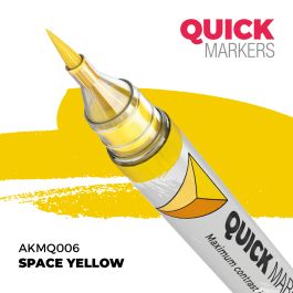 AK Interactive Space Yellow - Quick Marker (6 Pack)