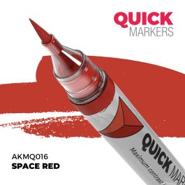 AK Interactive Space Red - Quick Marker (6 Pack)