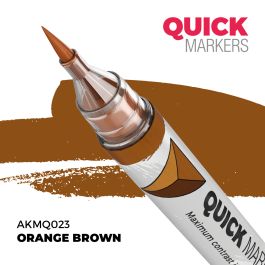 AK Interactive Orange Brown - Quick Marker (6 Pack)