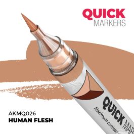 AK Interactive Human Flesh - Quick Marker (6 Pack)
