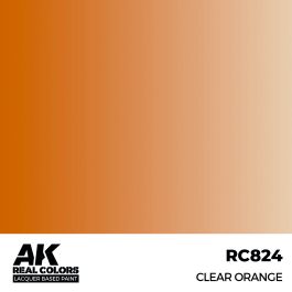 AK Interactive Real Colors Clear Orange 17 ml.
