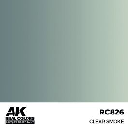 AK Interactive Real Colors Clear Smoke 17 ml.