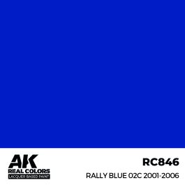 AK Interactive Real Colors Rally Blue 02C 2001-2006 17 ml.
