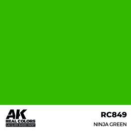 AK Interactive Real Colors Ninja Green 17 ml.