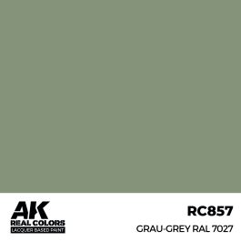 AK Interactive Real Colors Grau-Grey RAL 7027 17 ml.