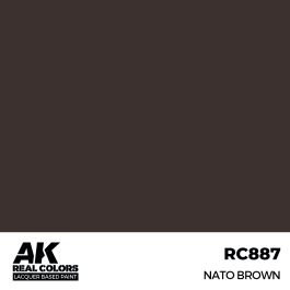 AK Interactive Real Colors NATO Brown 17 ml.