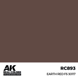 AK Interactive Real Colors Earth Red FS 30117 17 ml.