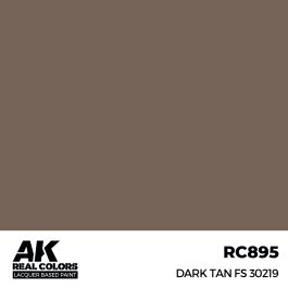 AK Interactive Real Colors Dark Tan FS 30219 17 ml.