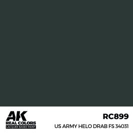AK Interactive Real Colors US Army Helo Drab FS 34031 17 ml.