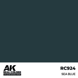 AK Interactive Real Colors Sea Blue 17 ml.