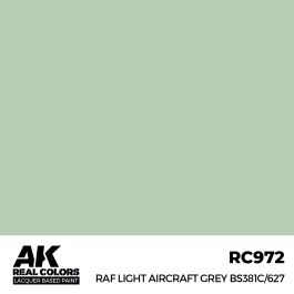 AK Interactive Real Colors RAF Light Aircraft Grey BS381C/627 17 ml.