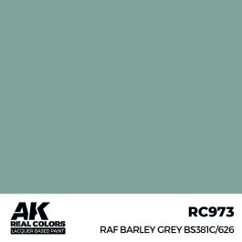 AK Interactive Real Colors RAF Barley Grey BS381C/626 17 ml.