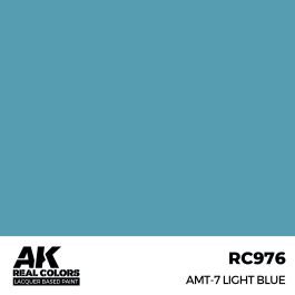 AK Interactive Real Colors AMT-7 Light Blue 17 ml.