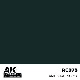 AK Interactive Real Colors AMT-12 Dark Grey 17 ml.