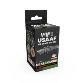 AK Interactive Real Colors WWII USAAF Aircraft Colors Set (Set of 4)