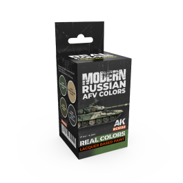 AK Interactive Real Colors Modern Russian AFV Colors Set (Set of 4)