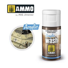 Ammo Mig Afrika Korps Acrylic Wash