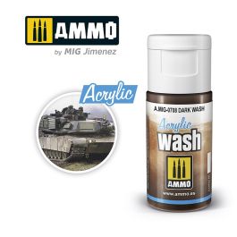 Ammo Mig Dark Acrylic Wash