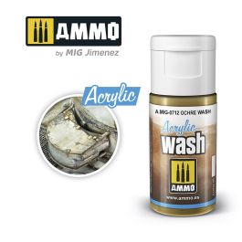 Ammo Mig Ochre Acrylic Wash