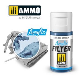 Ammo Mig Marine Blue Acrylic Filter