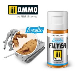 Ammo Mig Orange Acrylic Filter