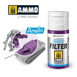 Ammo Mig Violet Acrylic Filter