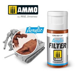 Ammo Mig Clay Acrylic Filter