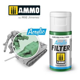 Ammo Mig Phthalo Green Acrylic Filter